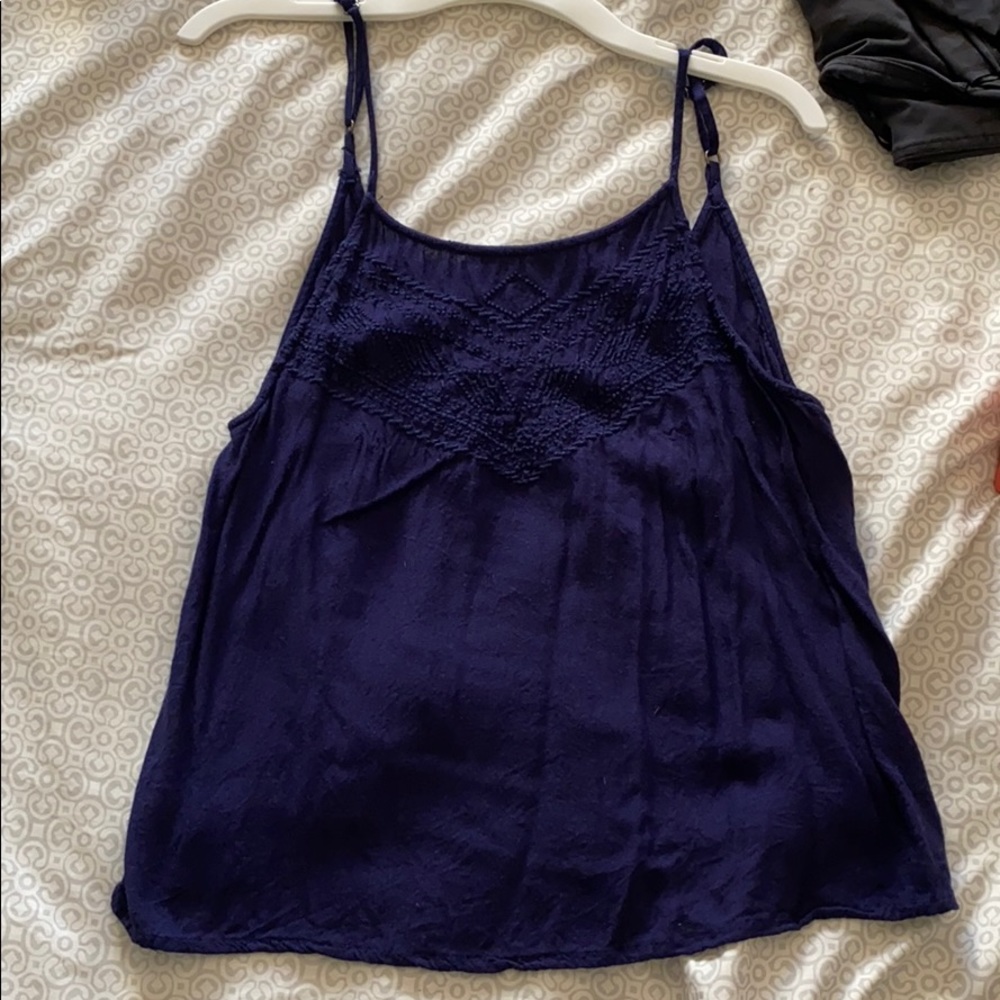 Navy tank top